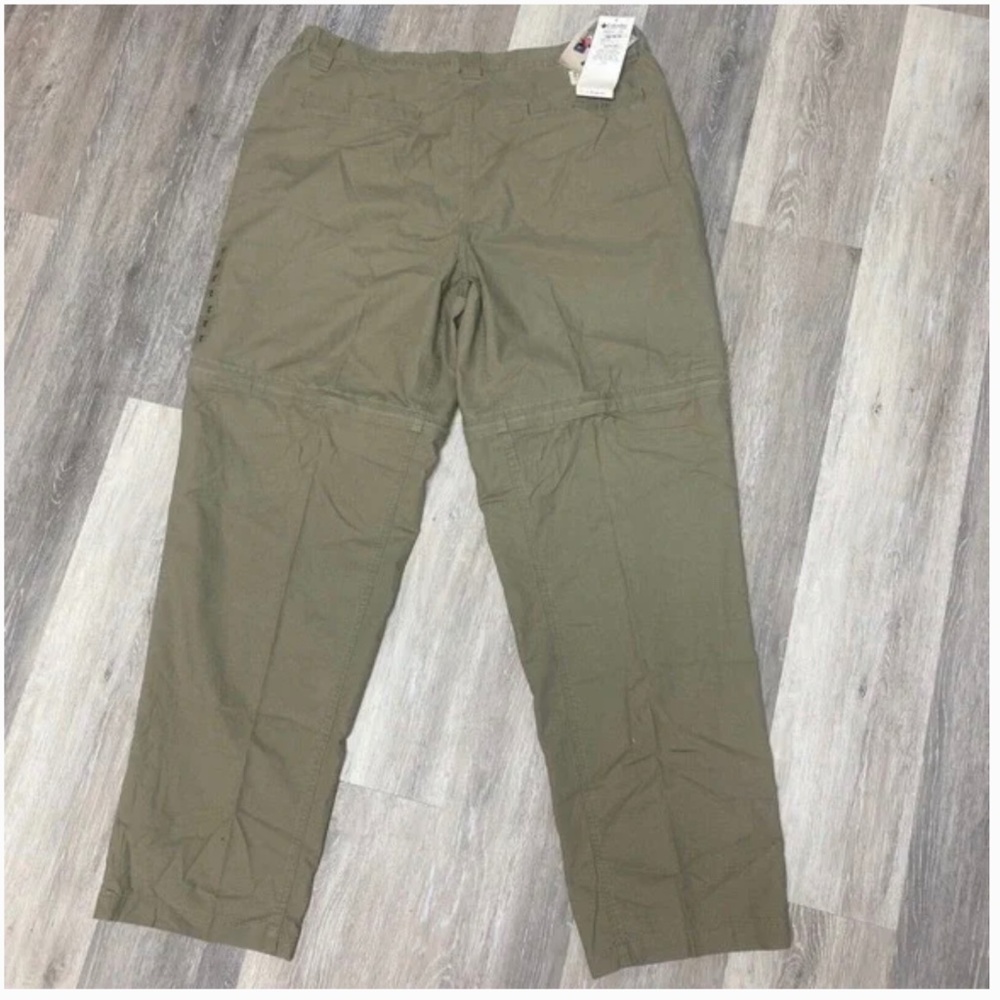 Columbia Mens Big & Tall Convertible Zip-off Pants - NWT SZ 42x34